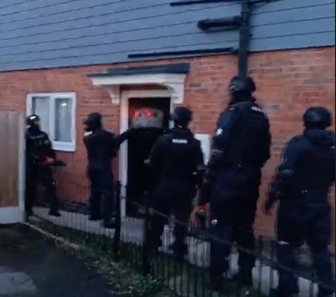 Nuneaton raid