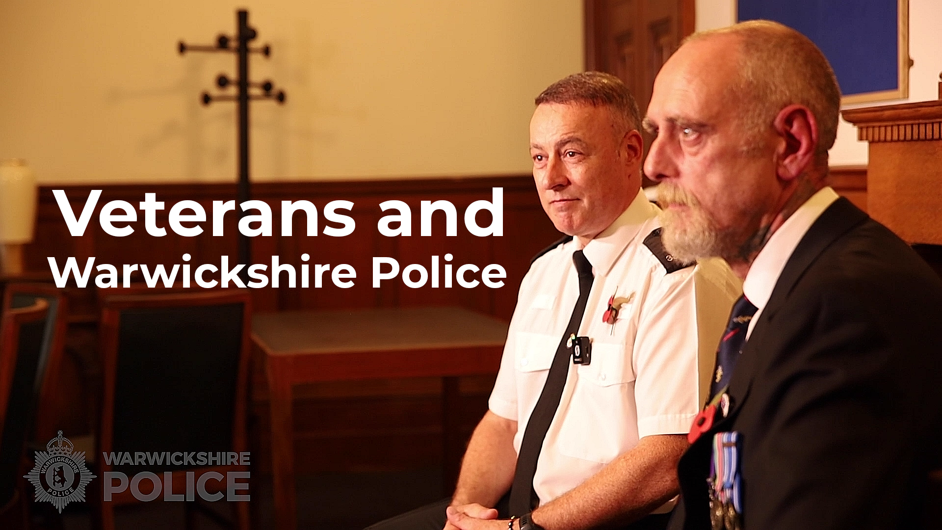 Video: Veterans and Warwickshire Police