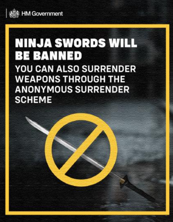 Ninja sword