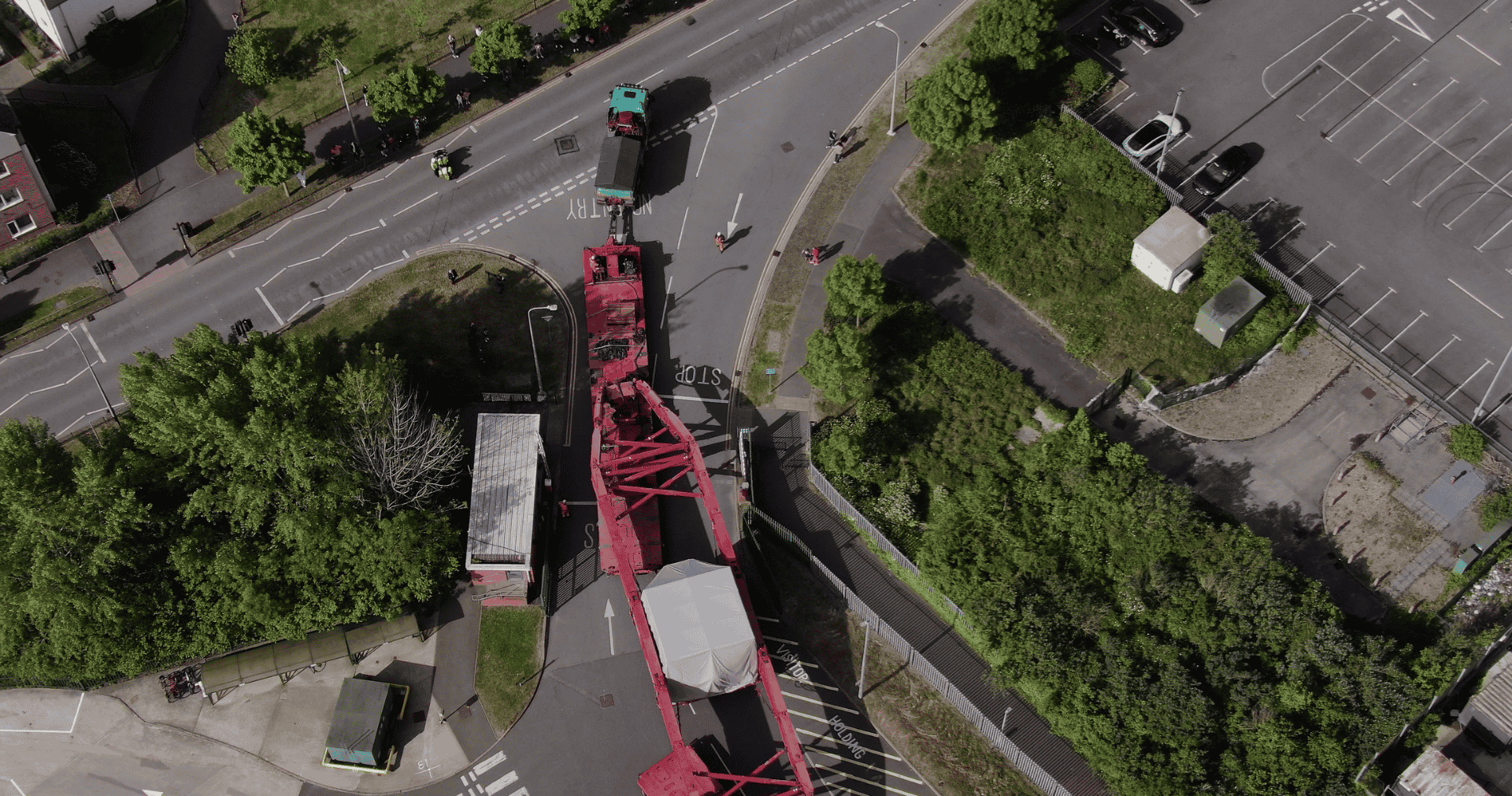 Text Rotation Ppt Largest-ever item escorted by Abnormal Loads team | Warwickshire Police