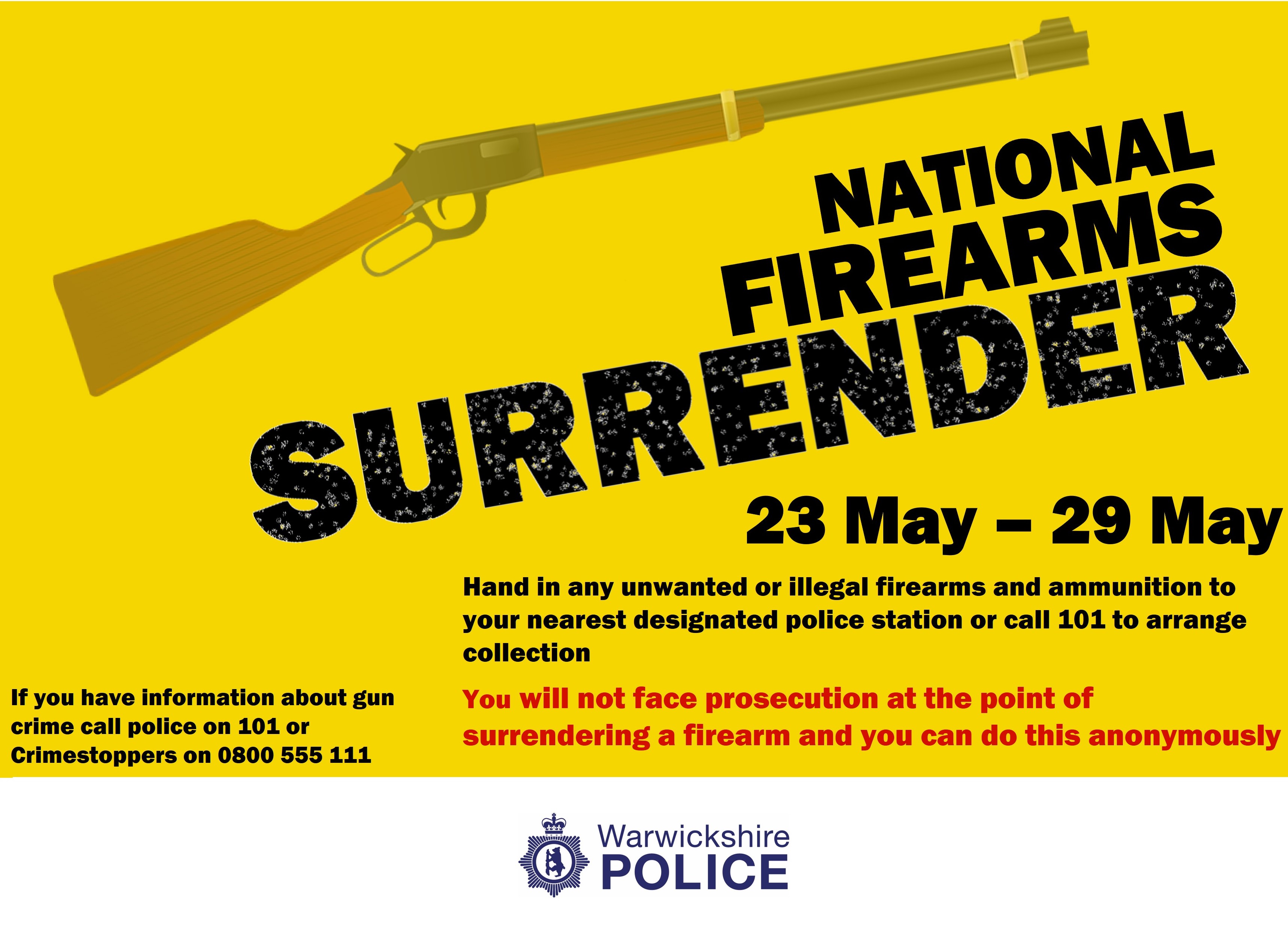 Firearms surrender