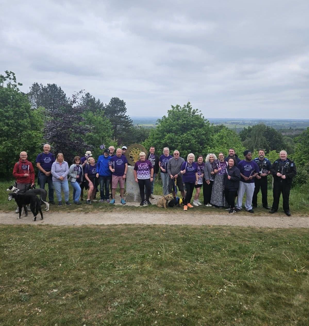 Warwickshire walks, runs, cycles almost 1,200 miles in support of RoadPeace Challenge in memory of those killed on our roads 
