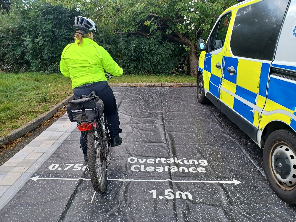 Operation targets motorists who ignore Highway Code rules by passing cyclists too close  