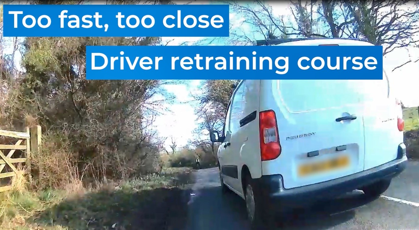 Operation to improve road safety of cyclists and motorcyclists
