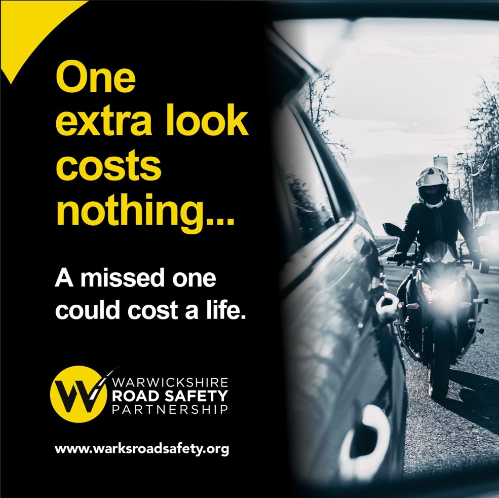 New campaign urges drivers to take one extra look for motorcyclists 