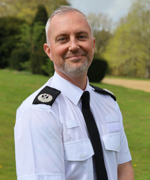 Temporary Assistant Chief Constable Daf Goddard (portrait) website