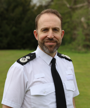 Temporary Deputy Chief Constable Ben Smith (portrait) website