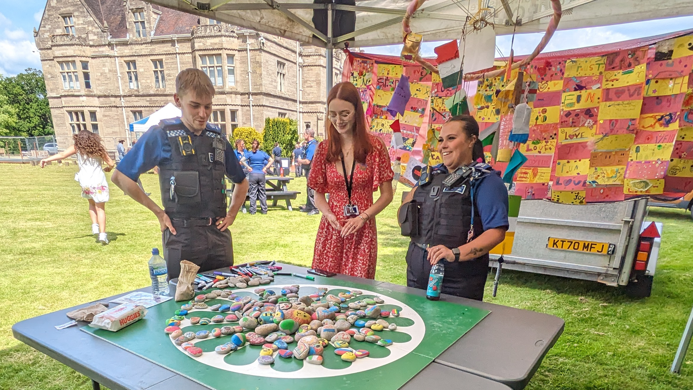 Warwickshire Police and key partners from the GRT engagement working group came together to celebrate Gypsy Roma Traveller History Month.