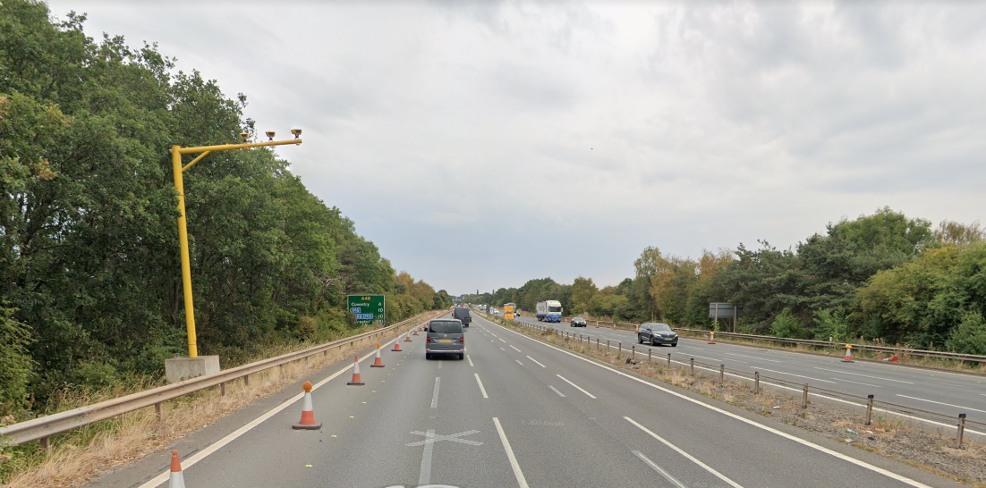 Average Speed Cameras on A46 Warwickshire