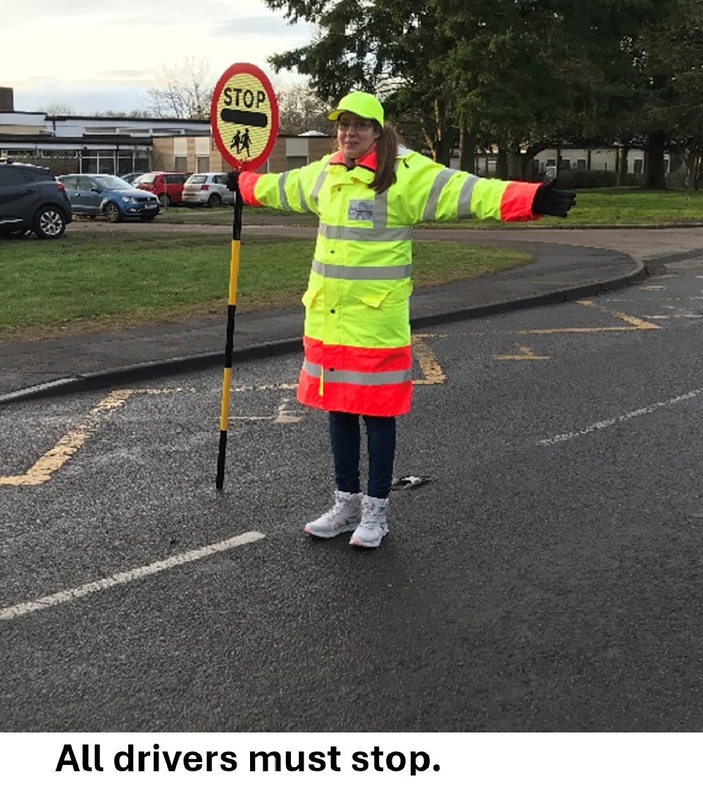 Warwickshire Road Safety Partnership reminds drivers that they must always stop for School Crossing Patrols 