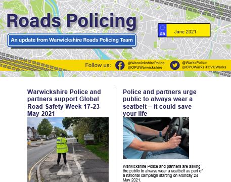 The June 2021 Road Safety Newsletter is available now