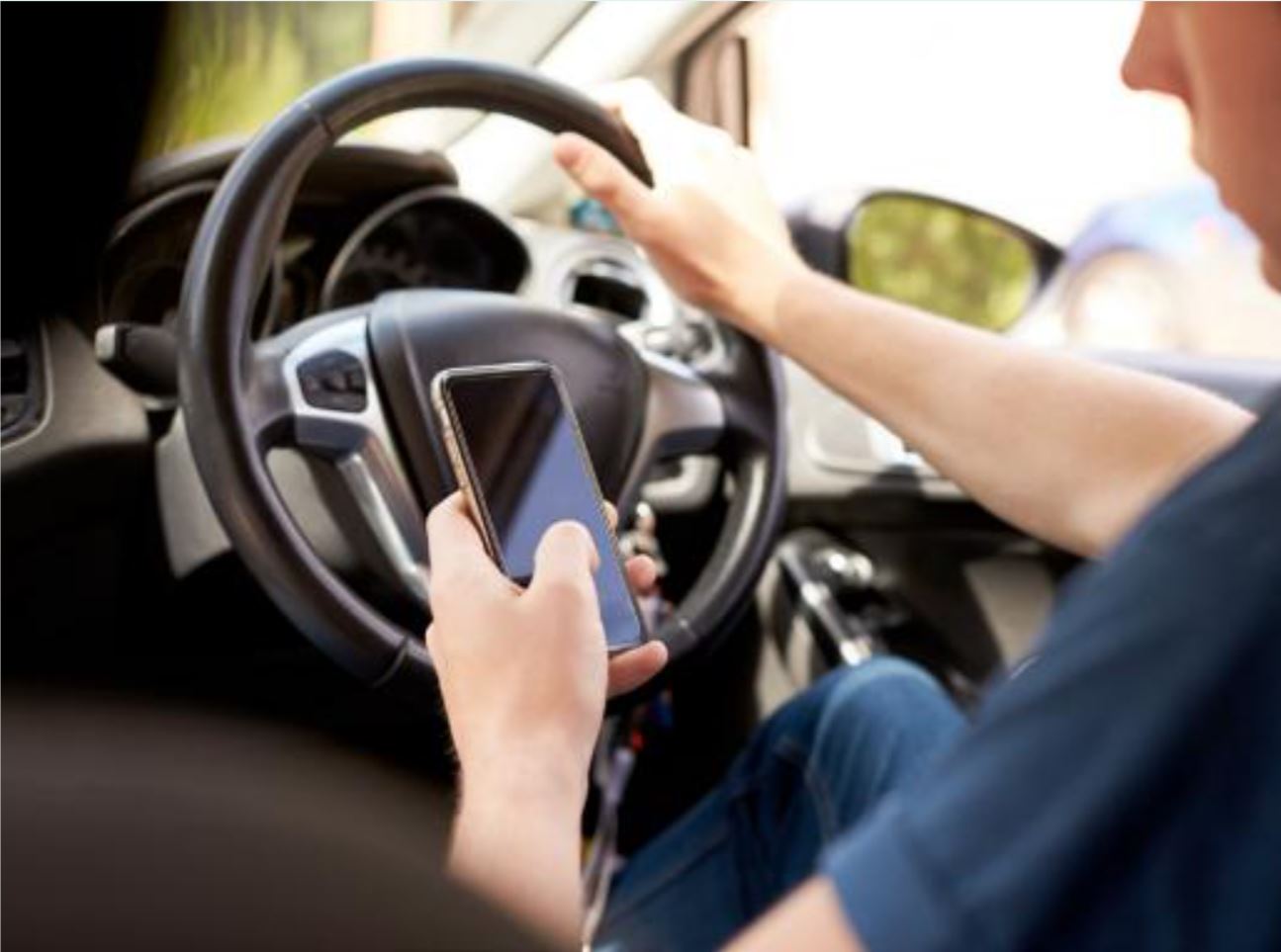 Officers discover worrying trend of people watching programmes on mobile phones whilst driving