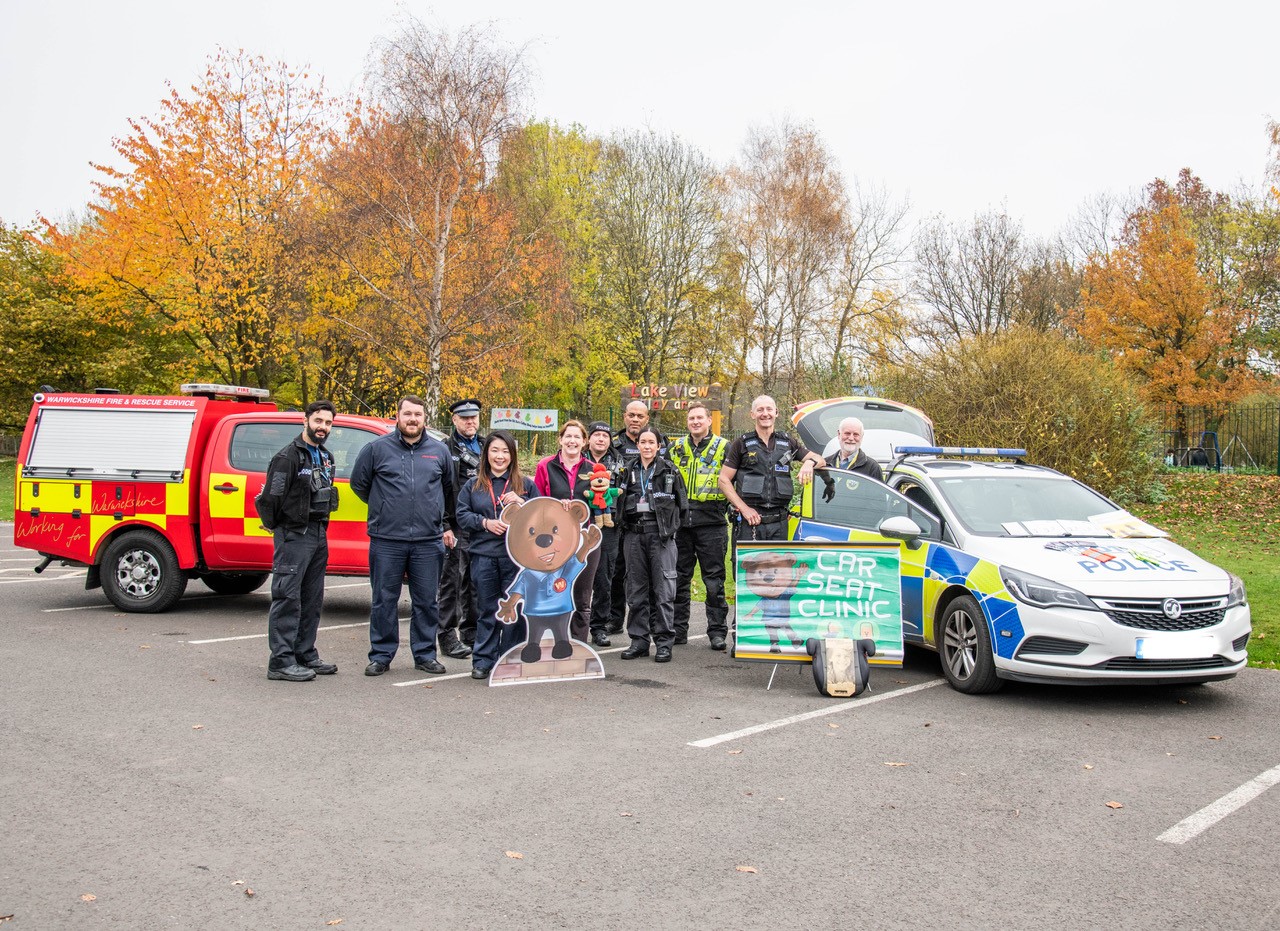 Warwickshire Road Safety Partnership celebrate a successful BRAKE Road Safety Week